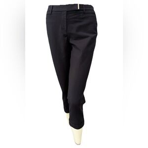 White House Black Market The Slim Crop Pants Black Size 2 Stretch Workwear